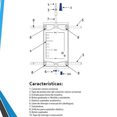 BOLSA COLECTORA ORINA MUSLERA